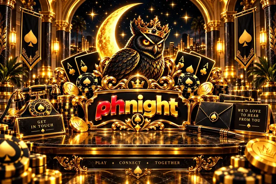 phnight illustration: the phnight crescent and lettermark